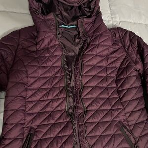 Free Country Women's Puffer Jacket in Deep Purple